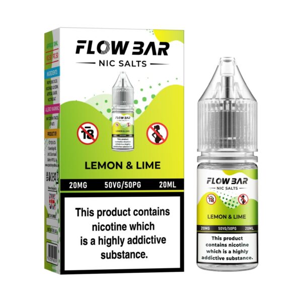 LEMON & LIME 10ML NIC SALT FLOW BAR