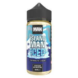 MAN SERIES ISLAND MAN ICED 100ML E LIQUID ONE HIT WONDER