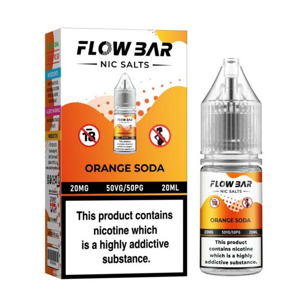 ORANGE SODA 10ML NIC SALT FLOW BAR