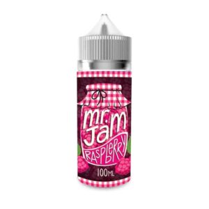 RASPBERRY 100ML E LIQUID MR JAM