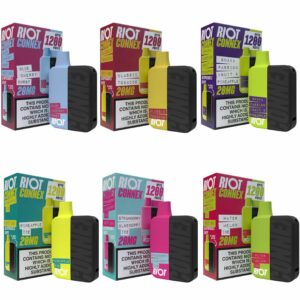 RIOT CONNEX 1200 PREFILLED POD VAPE KIT 20MG