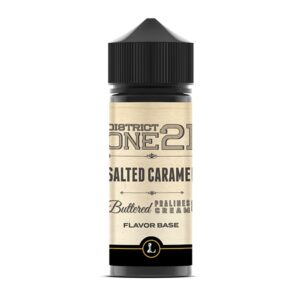 SALTED CARAMEL DISTRICT ONE21 100ML E LIQUID  THE LEGACY COLLECTION