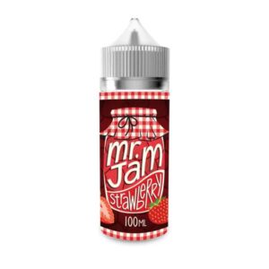 STRAWBERRY 100ML E LIQUID MR JAM