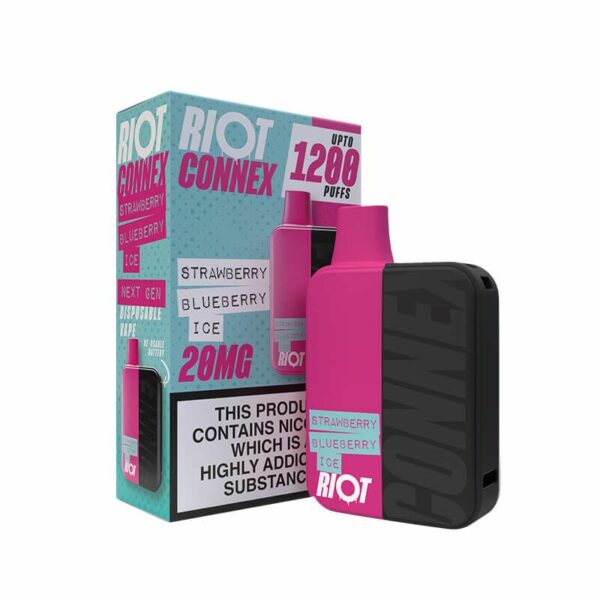 RIOT CONNEX 1200 PREFILLED POD VAPE KIT 20MG - Image 12