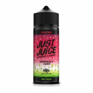 WATERMELON & CHERRY (ICONIC) 100ML E LIQUID JUST JUICE