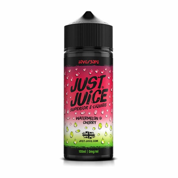 WATERMELON & CHERRY (ICONIC) 100ML E LIQUID JUST JUICE