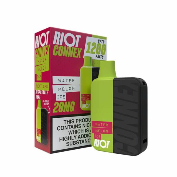 RIOT CONNEX 1200 PREFILLED POD VAPE KIT 20MG - Image 14