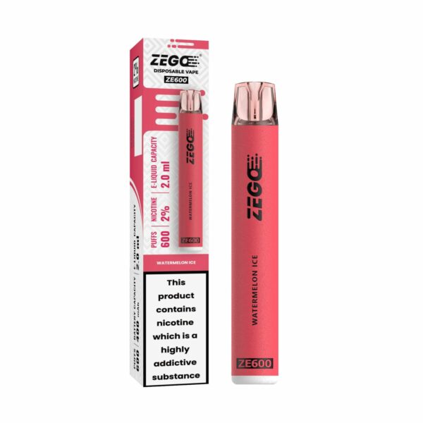 ZEGO ZE600 DISPOSABLE VAPE KIT 20MG - Image 13