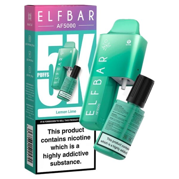 ELF BAR AF5000 PREFILLED POD VAPE KIT 20MG - Image 50