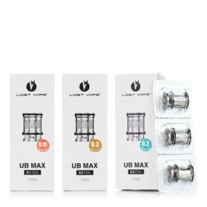 LOST VAPE UB MAX REPLACEMENT COILS (3 PACK)