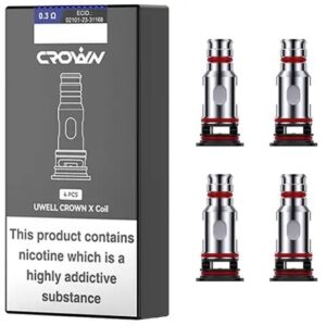 UWELL CROWN X REPLACEMENT COILS (4 PACK)