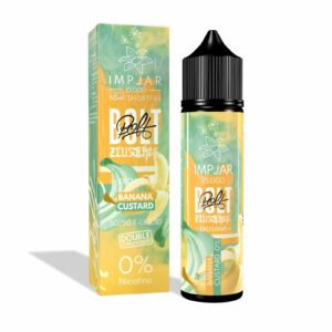 BANANA CUSTARD 50ML E LIQUID IMP JAR X BOLT ZEUS JUICE
