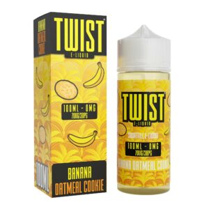 BANANA OATMEAL COOKIE 100ML E LIQUID TWIST LIQUIDS