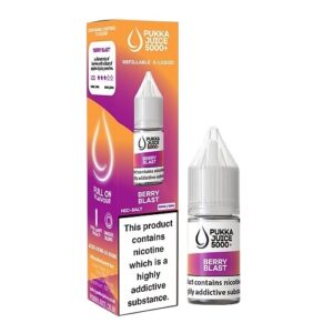 BERRY BLAST 10ML NIC SALT PUKKA JUICE 5000+