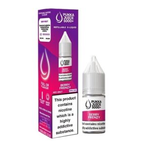 BERRY FRENZY 10ML NIC SALT PUKKA JUICE 5000+