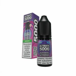 BLACKBERRY STRAWBERRY BLUEBERRY BAR SALTS 10ML NIC SALT ULTIMATE 5000
