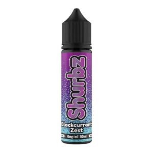 BLACKCURRANT ZEST 50ML E LIQUID SHURBZ