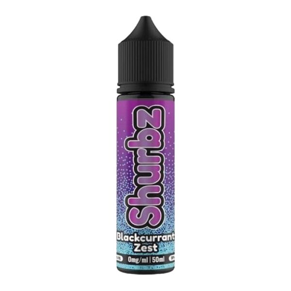 BLACKCURRANT ZEST 50ML E LIQUID SHURBZ