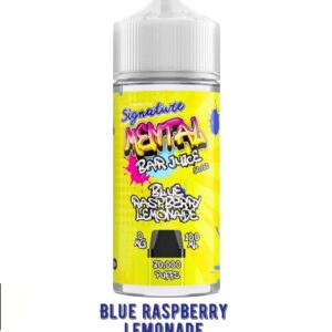 BLUE RASPBERRY LEMONADE 100ML E LIQUID SIGNATURE MENTAL BAR JUICE