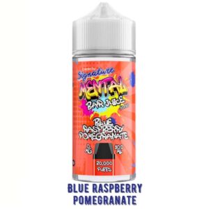 BLUE RASPBERRY POMEGRANATE 100ML E LIQUID SIGNATURE MENTAL BAR JUICE