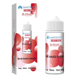 BLUE RAZZ CHERRY 100ML E LIQUID HAYATI PRO MAX