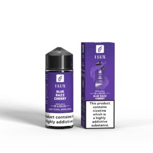 BLUE RAZZ CHERRY I LUX 100ML E LIQUID GREEN SOUND