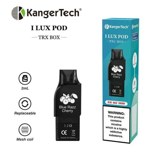 KANGERTECH I LUX TRI BOX PREFILLED PODS 20MG (2 PACK) - Image 3