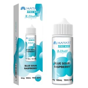 BLUE SOUR RASPBERRY 100ML E LIQUID HAYATI PRO MAX
