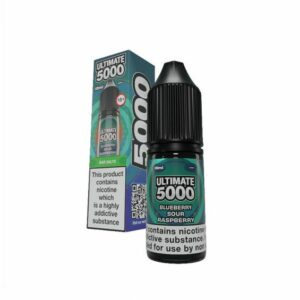 BLUEBERRY SOUR RASPBERRY BAR SALTS 10ML NIC SALT ULTIMATE 5000