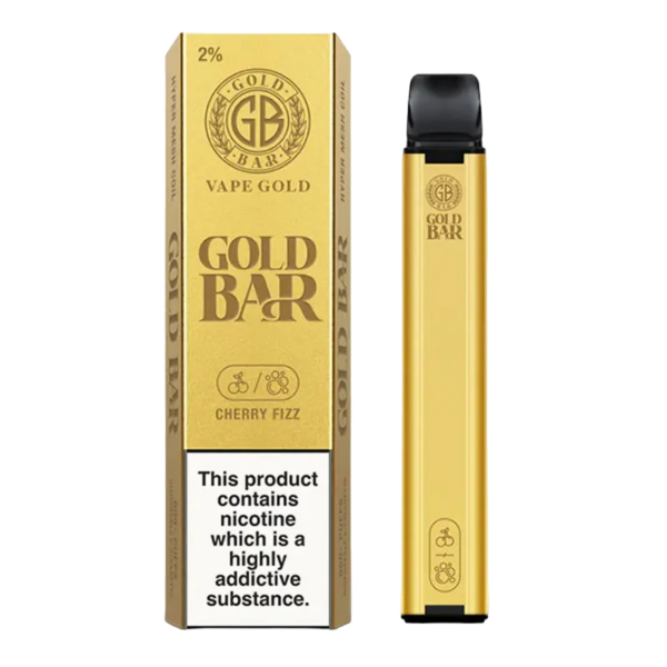 GOLD BAR 600 DISPOSABLE VAPE KIT 20MG - Image 8