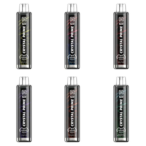CRYSTAL PRIME PRO 4500 DISPOSABLE VAPE KIT 20MG