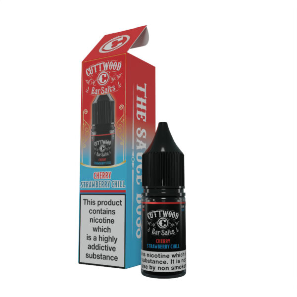 CHERRY STRAWBERRY CHILL BAR SALTS 10ML NIC SALT CUTTWOOD