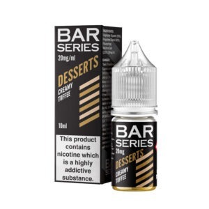 CREAMY TOFFEE BAR SERIES DESSERTS 10ML NIC SALT MAJOR FLAVOUR