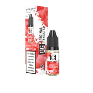 DOUBLE APPLE 10ML NIC SALT ORIGINAL GANGSTER 6000