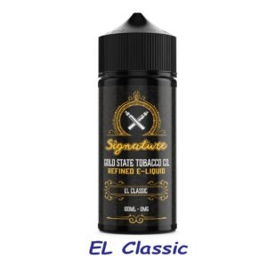 EL CLASSIC 100ML E LIQUID SIGNATURE GOLD STATE