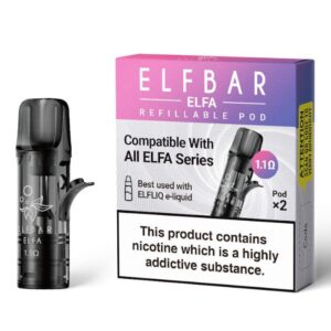 ELFBAR ELFA REFILLABLE EMPTY PODS (2 PACK)