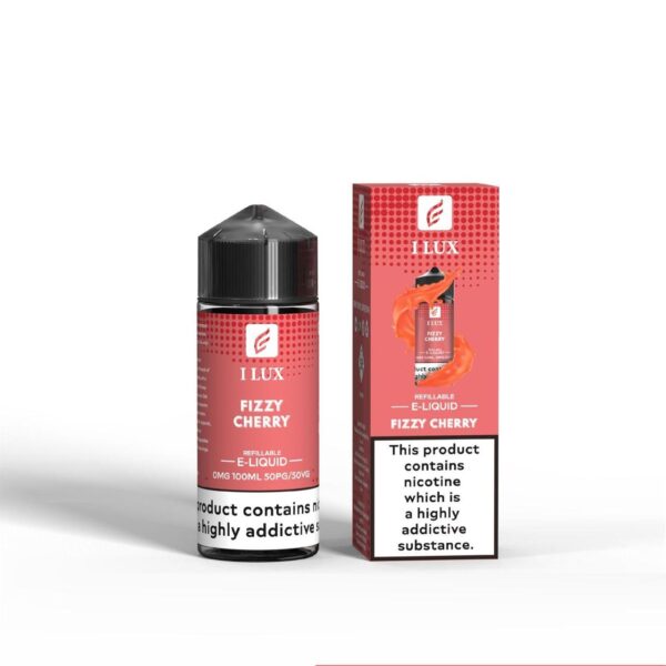 FIZZY CHERRY I LUX 100ML E LIQUID GREEN SOUND