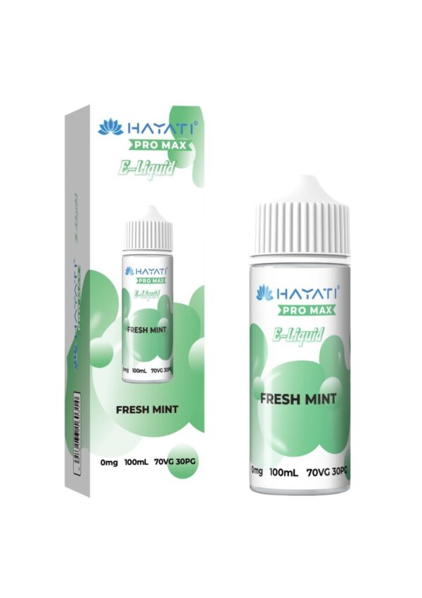 FRESH MINT 100ML E LIQUID HAYATI PRO MAX
