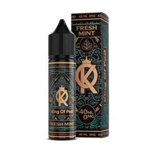 FRESH MINT 40ML E LIQUID KING OF POD