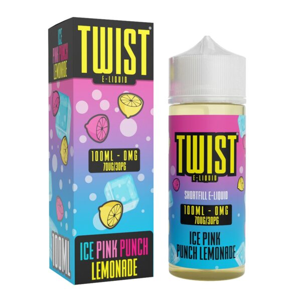 ICE PINK PUNCH LEMONADE 100ML E LIQUID TWIST LIQUIDS