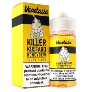 KILLER KUSTARD HONEYDEW 100ML E LIQUID VAPETASIA