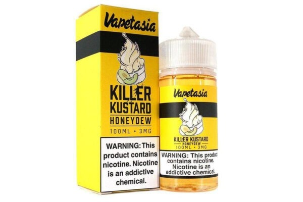KILLER KUSTARD HONEYDEW 100ML E LIQUID VAPETASIA