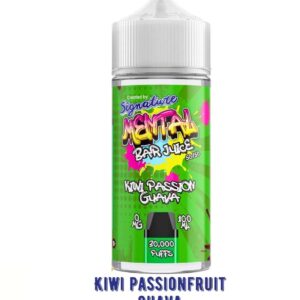 KIWI PASSION GUAVA 100ML E LIQUID SIGNATURE MENTAL BAR JUICE