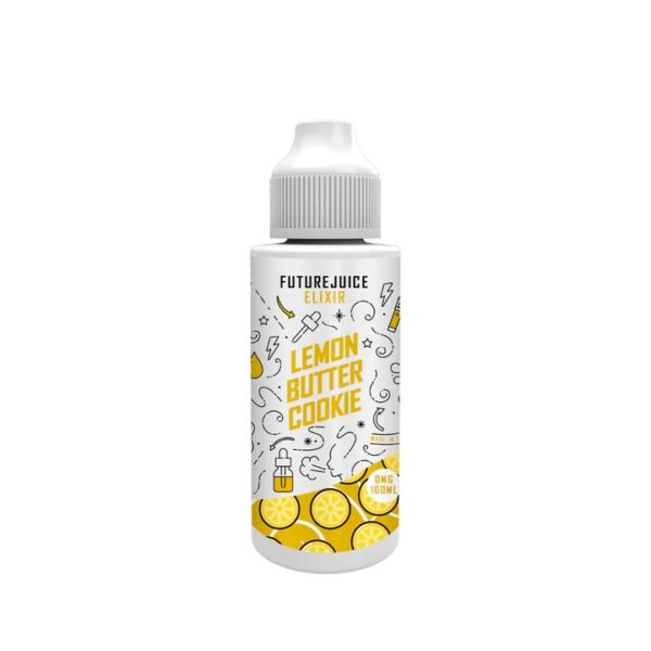 LEMON BUTTER COOKIE 100ML E LIQUID FUTURE JUICE ELIXIR