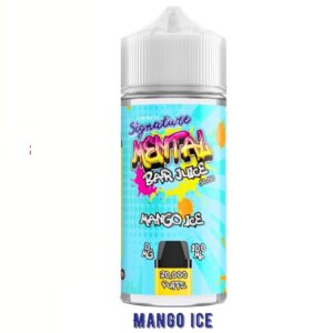 MANGO ICE 100ML E LIQUID SIGNATURE MENTAL BAR JUICE