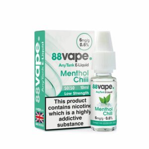 MENTHOL CHILL 10ML E LIQUID 88VAPE