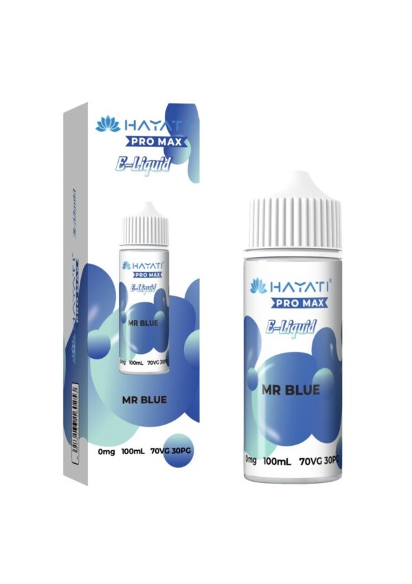 MR BLUE 100ML E LIQUID HAYATI PRO MAX