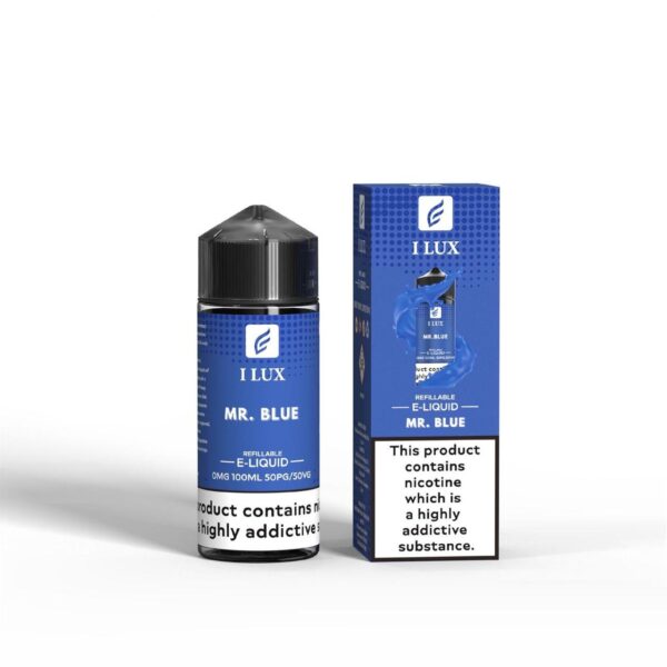 MR BLUE I LUX 100ML E LIQUID GREEN SOUND