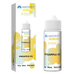 PINEAPPLE ICE 100ML E LIQUID HAYATI PRO MAX