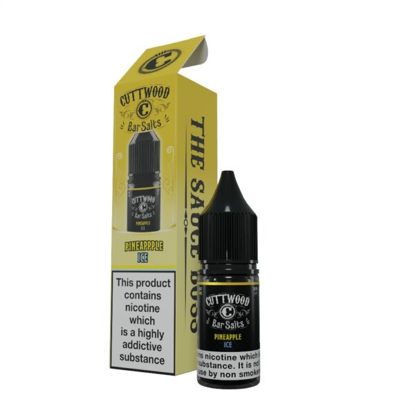 PINEAPPLE ICE BAR SALTS 10ML NIC SALT CUTTWOOD